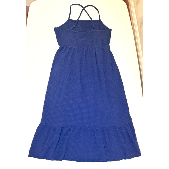 Ana a New Approach Navy Blue Sleeveless Waffle Maxi Dress - Women's Size XXL - Picture 6 of 7